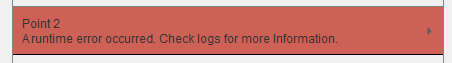 Simulation Result Runtime Error