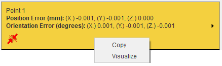 Simulation Result Context Menu