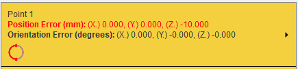 Simulation Result showing reason