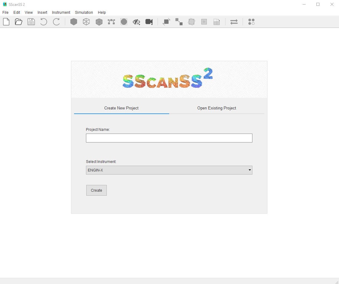 New Project Dialog